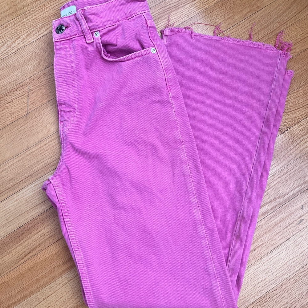 Zara Pink Women's Jeans